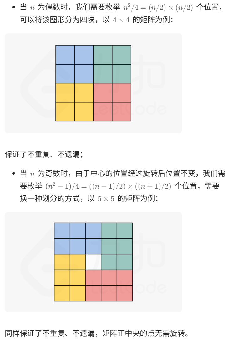 旋转图像解法二示意